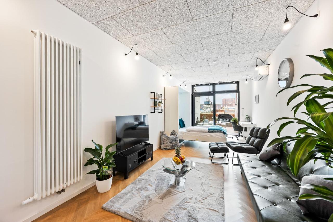 Lit Living - Luxus Loft - Box Spring - Air Con - Bbq - Panorama Διαμέρισμα Μάνχαιμ Εξωτερικό φωτογραφία